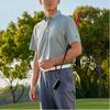 Adidas Go-To Polo Solid Logo Collar Sports Short Sleeve Polo Shirt Men Polo Shirts Pebble-Grey HS1110