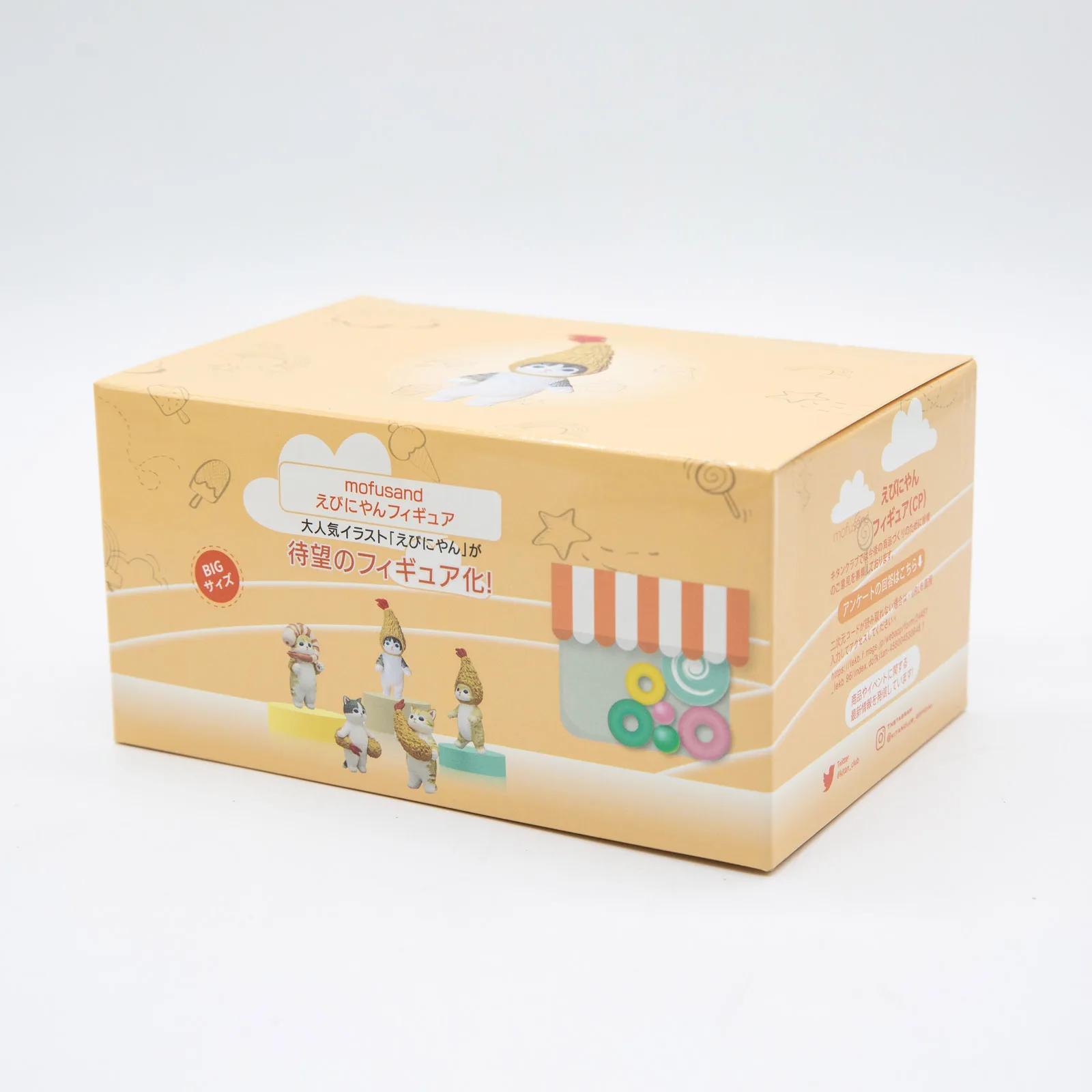 

Mofusand Кот Притворяется Жареными Креветочными Чипсами Одежда Милый Котенок Фигурка Игрушка Коллекция Слепой Бокс Украшение Стола Детский Рождественский Подарок