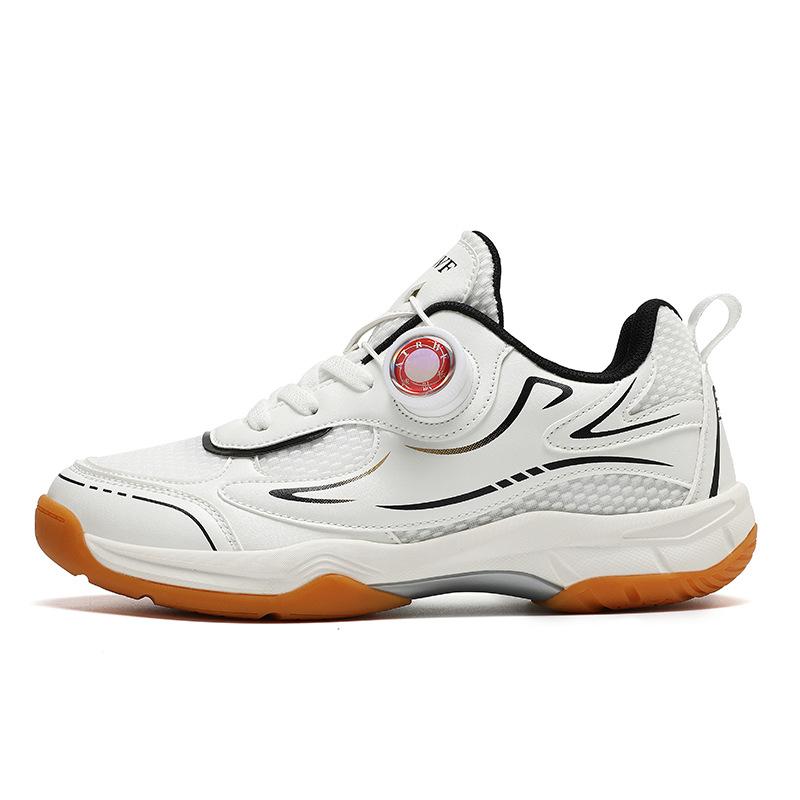 Badminton shoes 2025 new breathable soft sole lightweight non-slip professional competition training shoes children's sports shoes