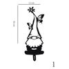 Acrylic Gnome Sign Branch Gnome Ground Sign Gnome Silhouette Garden Gnomes Stake  Lawn