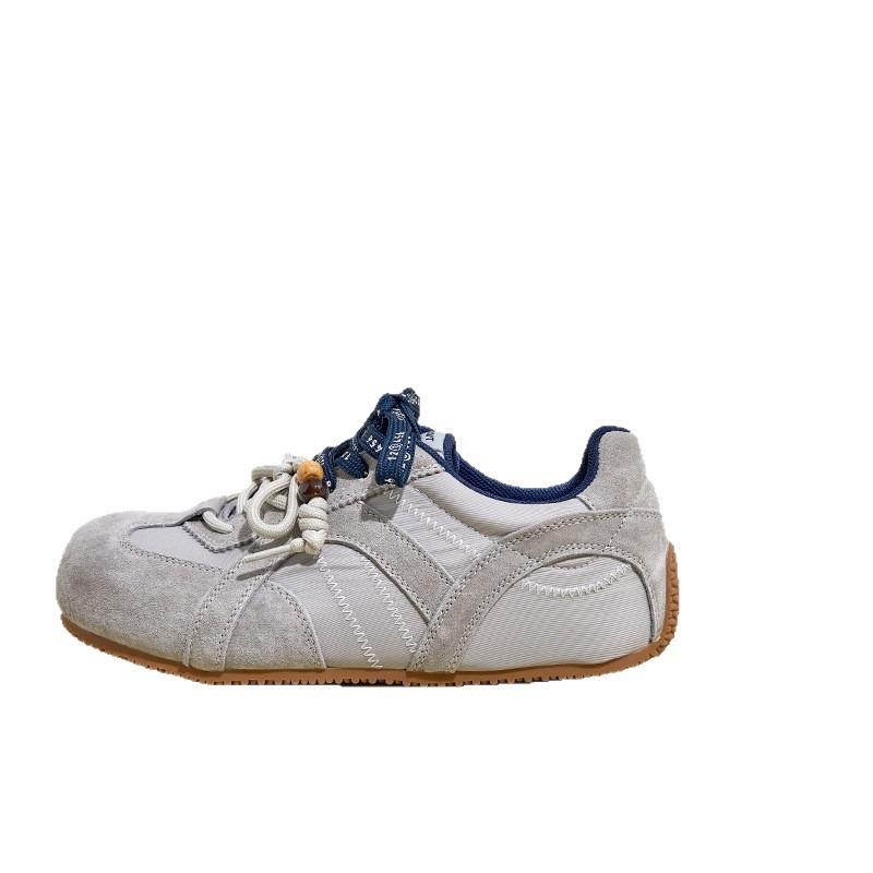 Sommer neue Innen erhöhende dicksohlige atmungsaktive Retro vielseitige lässige Sportschuhe Damen