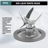A55F-Blender Blade For Oster Ice Juicer Blade Mixing Knife 6 Leaf