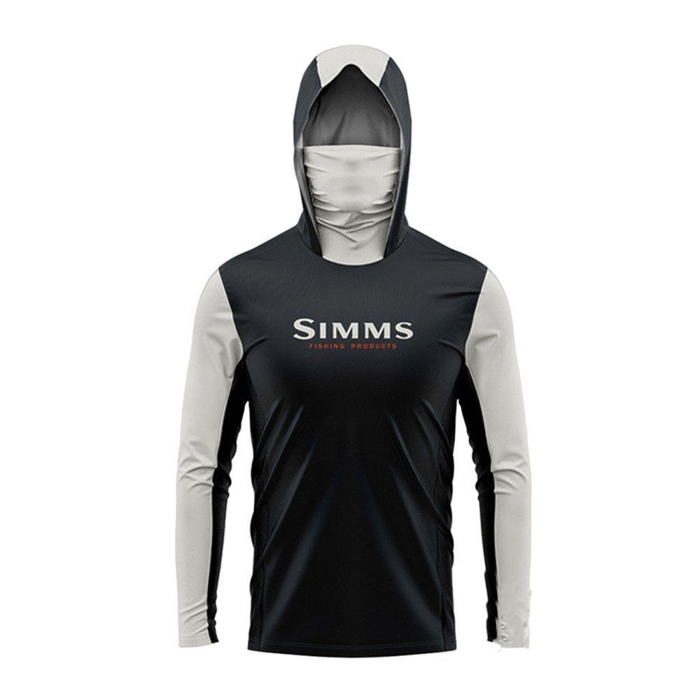 SIMMS UPF50 Breathable Hooded Fly Fishing Suit with Integrated Mask