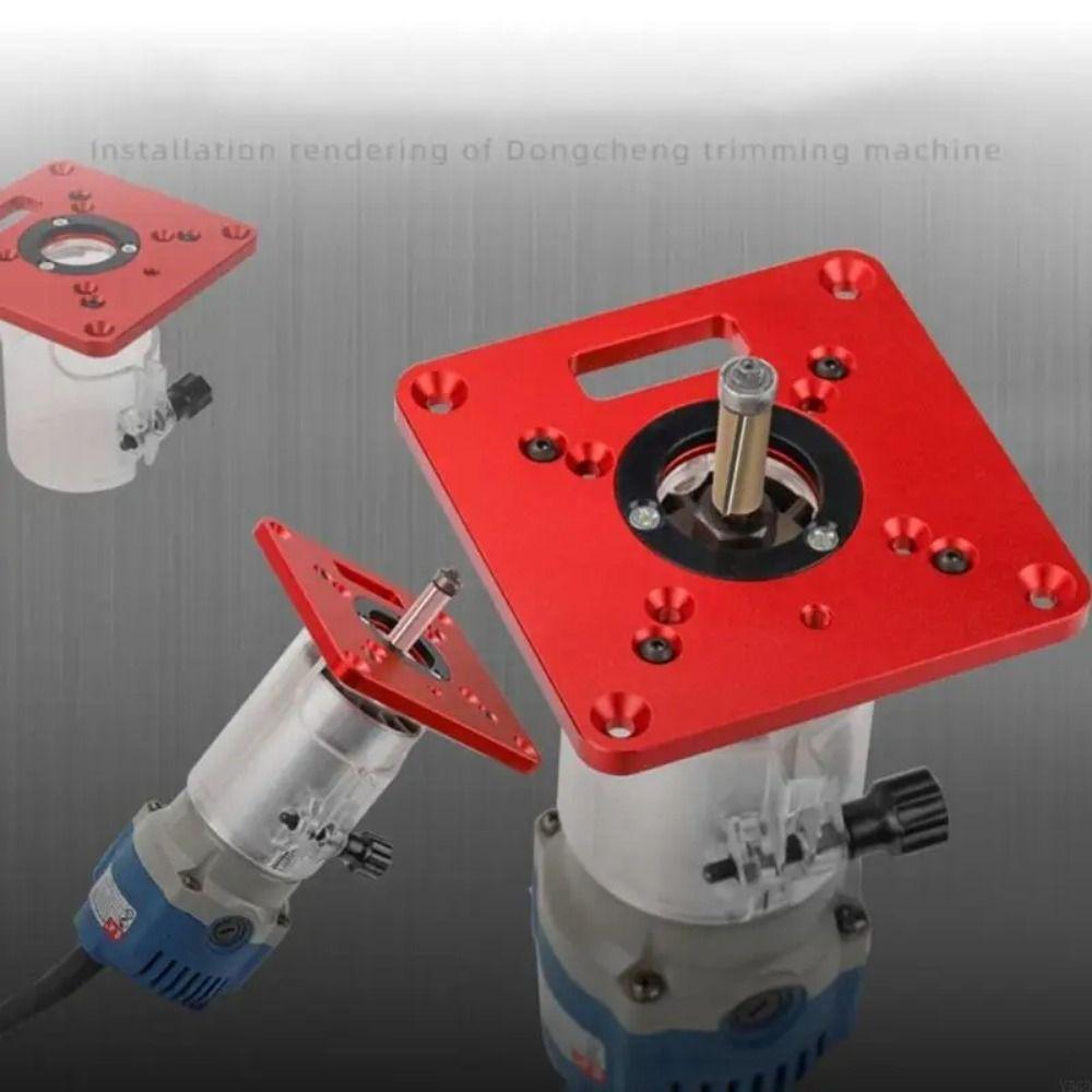 

Engraving Trimming Machine Board Aluminum Milling Plate Jigs Router Table 1 Set