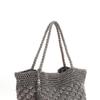 Cuco Metallic Knit Tote Bag 2513112001 Silver (906)