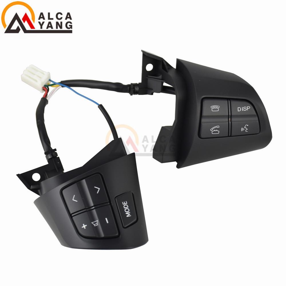 For TOYOTA COROLLA ADE150 NDE150 NRE150 ZRE15* ZZE150 2007-2013 Steering Wheel Audio Control Button .