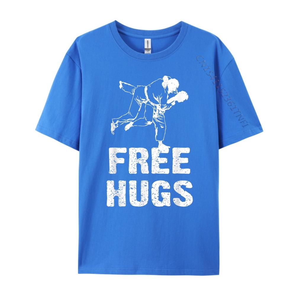 Free Hugs Brazilian Jiu Jitsu Bjj Luxury Clothing Tops Casual Streetwear Men Camiseta Masculina Free Shipping Clothes
