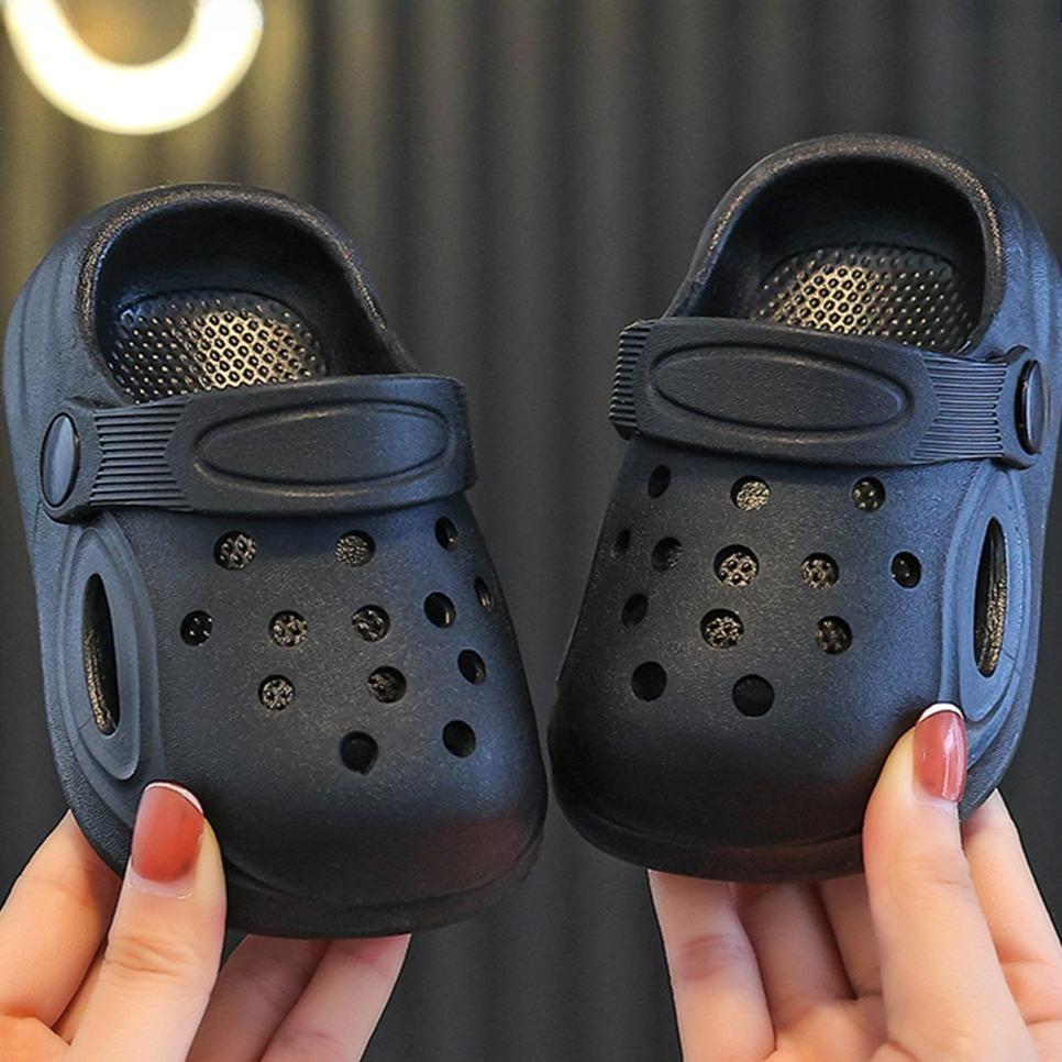 Unisex Cool Slippers for Boys and Girls, Casual Daily Summer Fashion Flat-Bottomed Closed-Toe Clogs, Cute Beach Simple Party Shoes