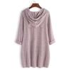 Women Christmas Casual  Print Hooded Long Sleeve Pocket Shirt Top