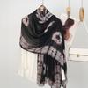 Women's Fashion Scarves Printed Wrap for All Season Casual Scarves for Evening Dresses Lady Lightweight Soft Fashion Long Scarf Wrap Shawl for Women