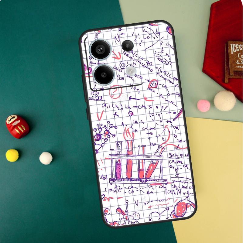 Science Biology Laboratory Case For Xiaomi Redmi Note 14 13 12 11 10 9 15 Pro Plus Redmi 15 14C 13C 10C 12C 15C Funda