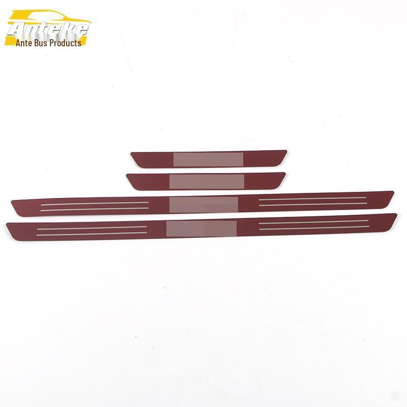 21 Model Stainless Steel Welcome Pedal Trim: Anti-Scratch, Bright Journey Threshold Protector