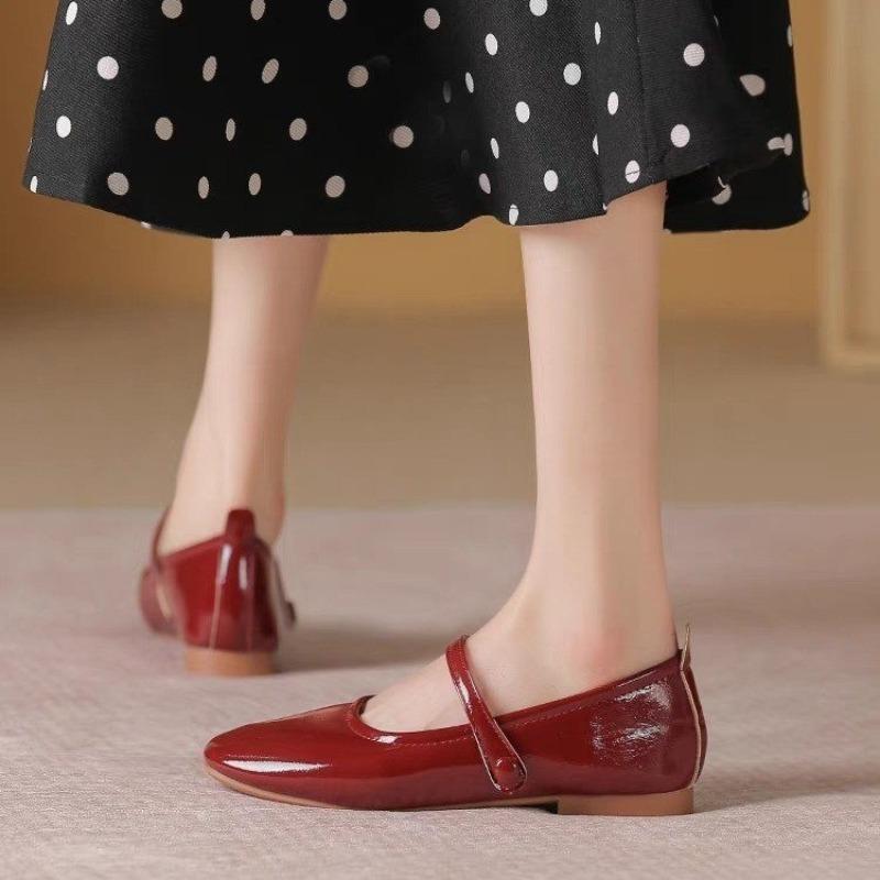 Nowy Styl Modne Płaskie Buty Damskie Casualowe Baletki Do Tańca Sandały Jesień Projektant Sukienka Płytkie Do Chodzenia Femme Zapatos Mujer