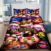 Exquisite 3D Arcane Jinx Wallpaper Game Wild Rift Print Bedding Set Duvet Cover Comforter Bed Youth Girls Boys Gift