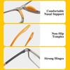 Classic sports reading glasses with free indoor and outdoor switching ultra light frame soft and anti slip legs