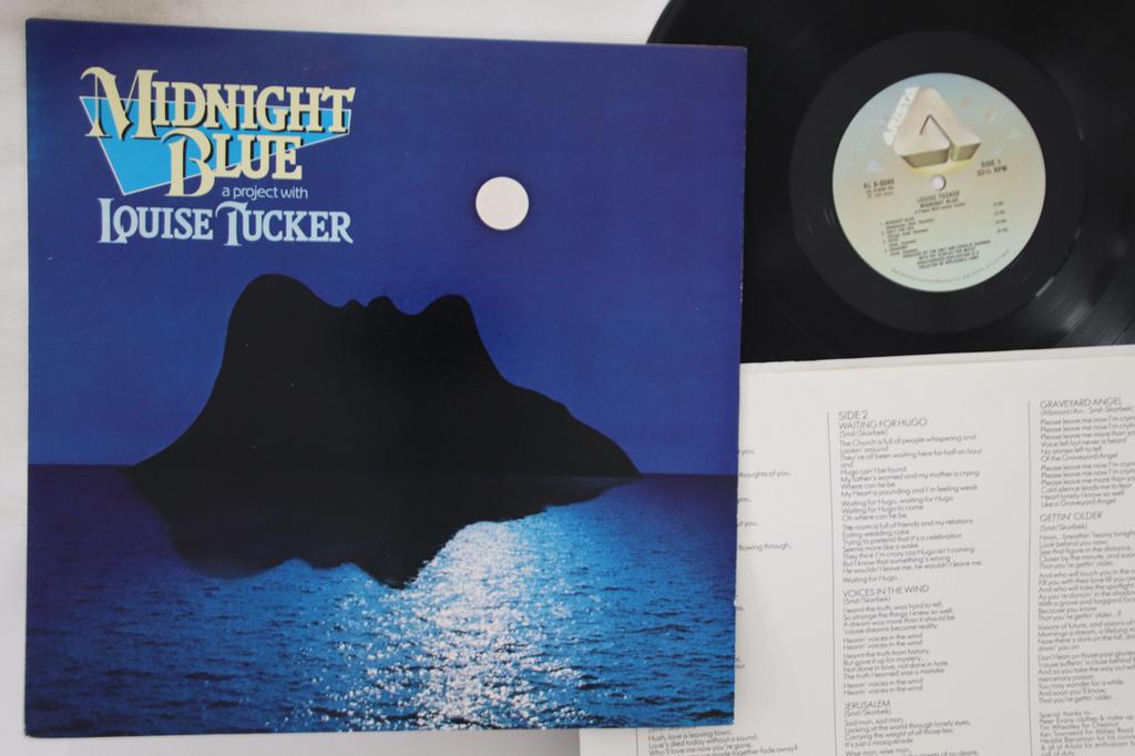 LP Record LOUISE TUCKER, CHARLIE SKARBEK - Midnight Blue AL88088 ARISTA 1982 US Pop Used