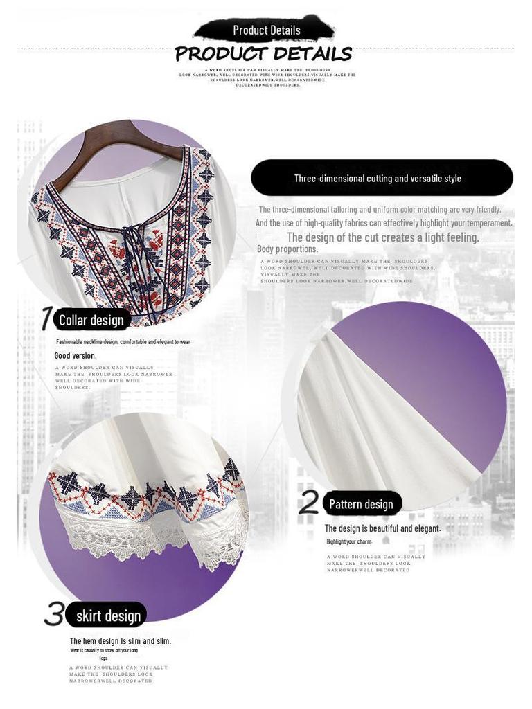 Dámská šifonová košile s retro potiskem na jaro/léto 2024 s volným úzkým pasem