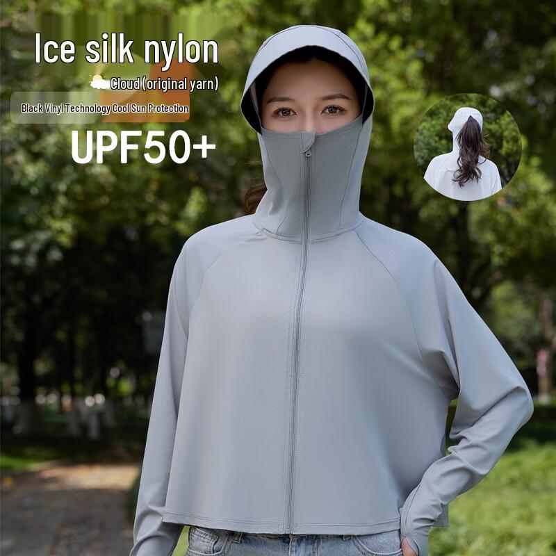 Women's UPF50+ Ice Silk Sun Protection Shawl Jacket