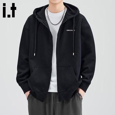 :CHOCOOLATEit Men's Retro Heavyweight Loose Fit Hooded Sweatshirt