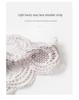 Stylish Full Lace V-Neck Backless Bra-Free Sling with Thick Padded Chest Wrap
