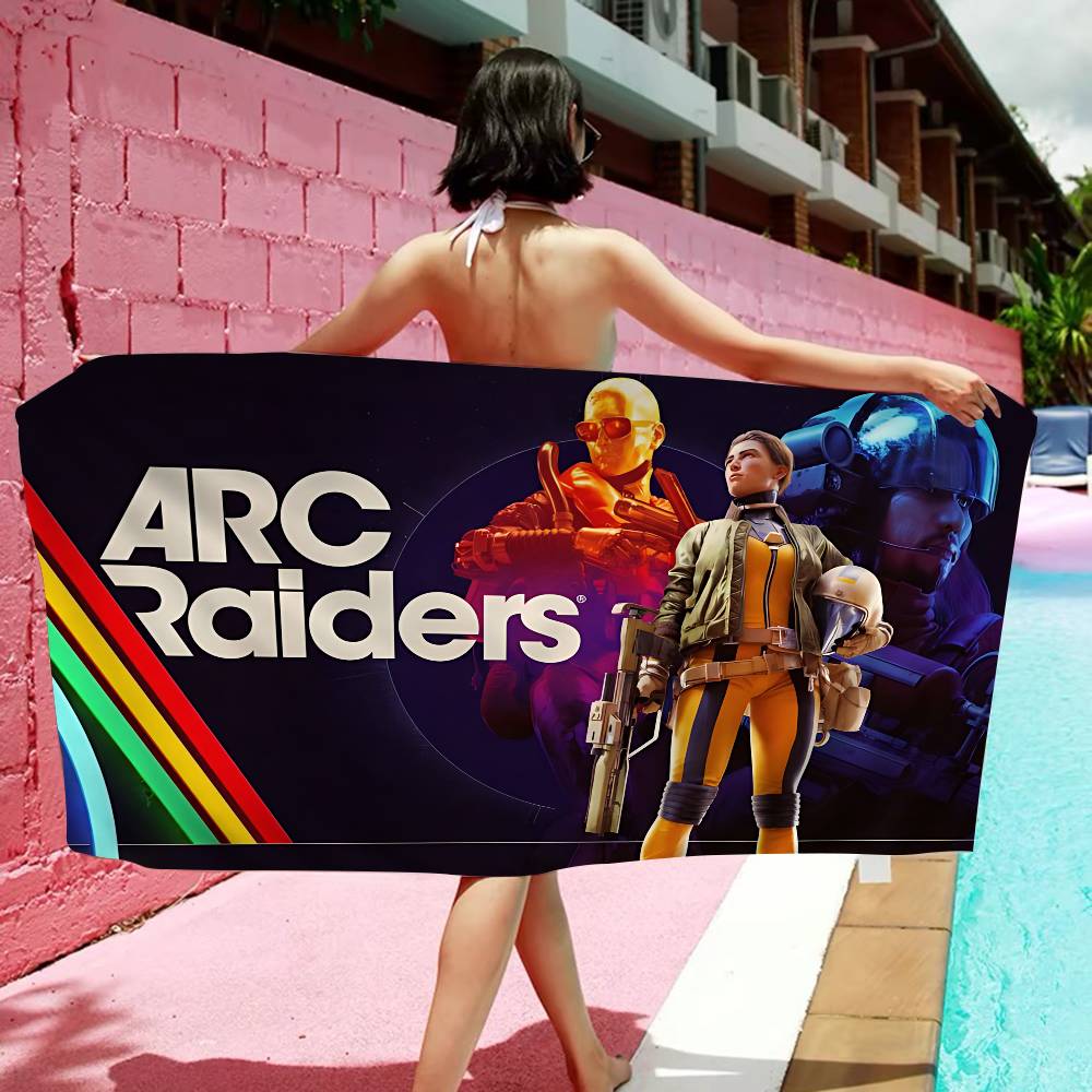 

Game A-ARC R-Raiders Microfiber Printed Beach Towel Mountain Climbing Yoga Beach Swimming Running Absorbent Soft Towel W30*H60(CM)