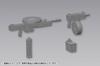 Kotobukiya M.S.G Modeling Support Goods Weapon Unit 40 Multicaliber, Approx. 80mm Long, Non-Scale Plastic Model