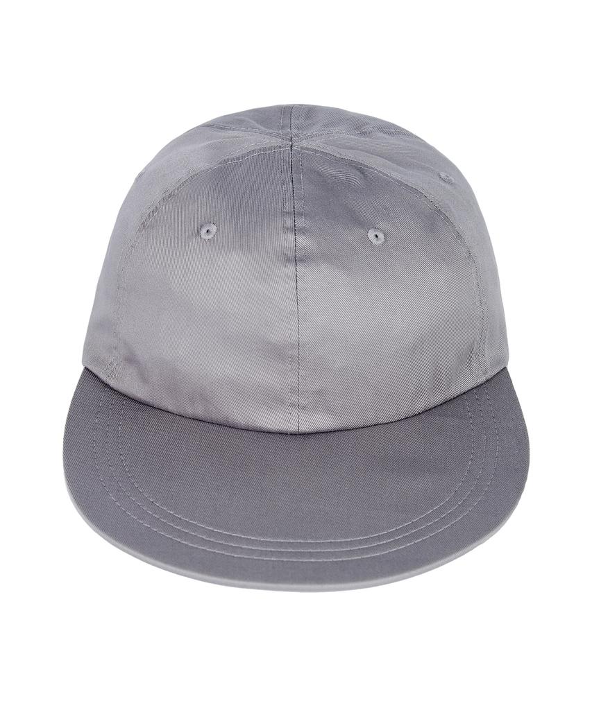 Bajal Ordinary Oversized Cotton Ball Cap Gray