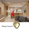 Stunning Heart-shaped Crystal Sun Catcher Perfect For Graduation Housewarming Or Any Festive Occasion
