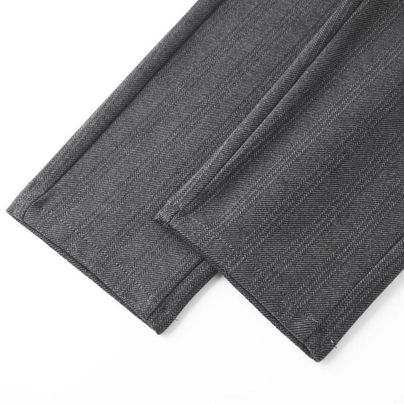 FIRS Men's Thickened Business Casual Straight-Leg Trousers