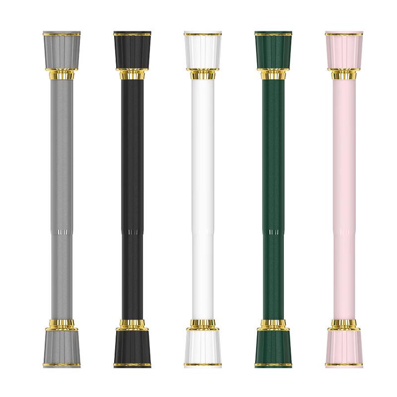 Silingfei No-Drill Retractable Shower Curtain Rod & Clothes Rack
