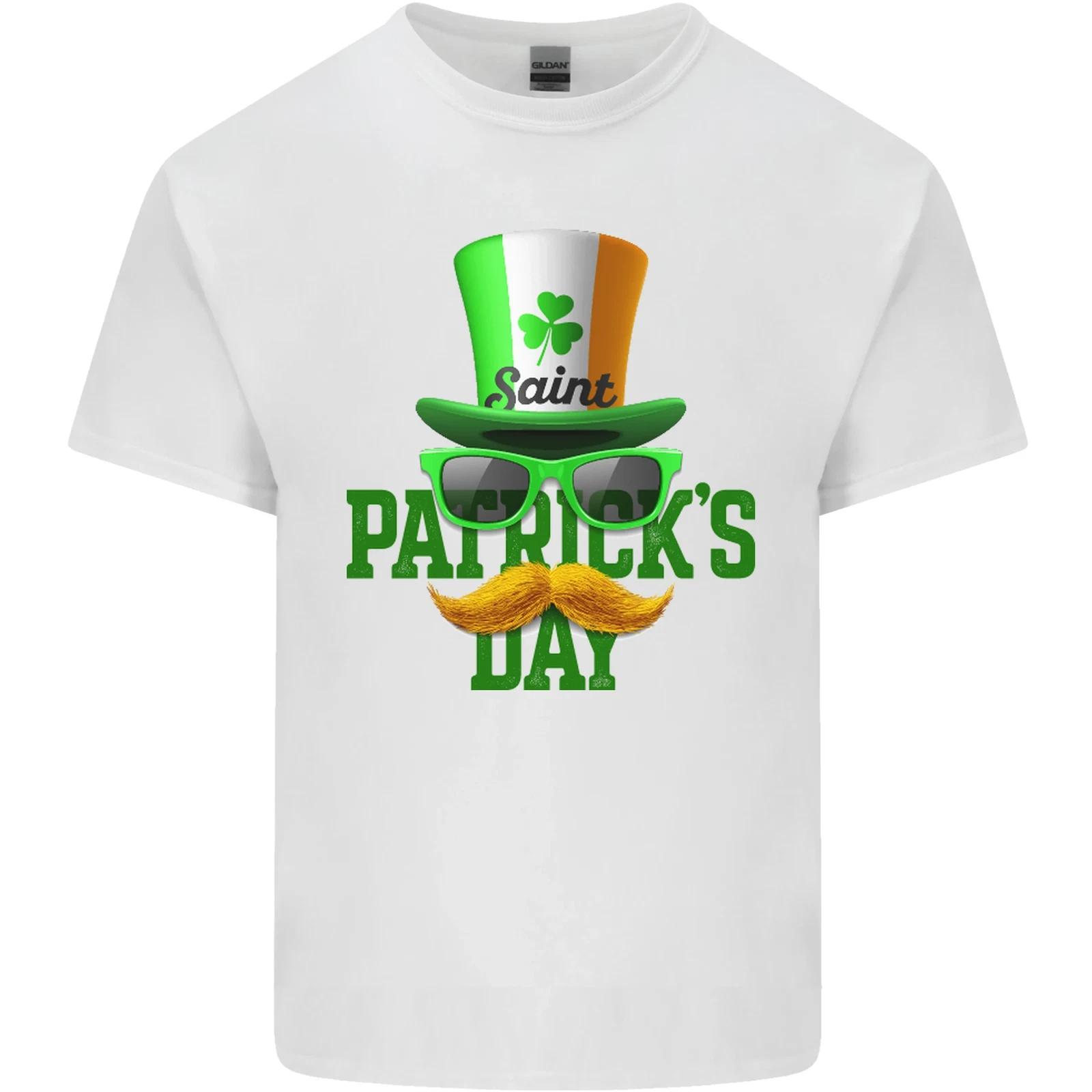 St Patricks Day Disguise Funny Kids T-Shirt Childrens 3XL