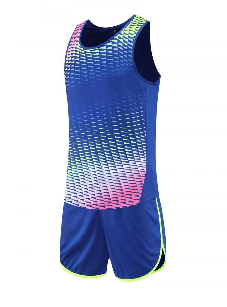 Unisex schnelltrocknende schweißableitende Leichtathletik-Teamuniform-Sets für die Schule und das Marathon-Training