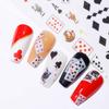 Japanese Decals Fashion Interesting DIY Nail Decoration Poker Nail Art Sticker Manicure Playing Cards Design