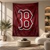 Decorative Tapestry,Boston Red Sox Printed Wall Art, Lightweight Wall Hanging For Bedroom Background