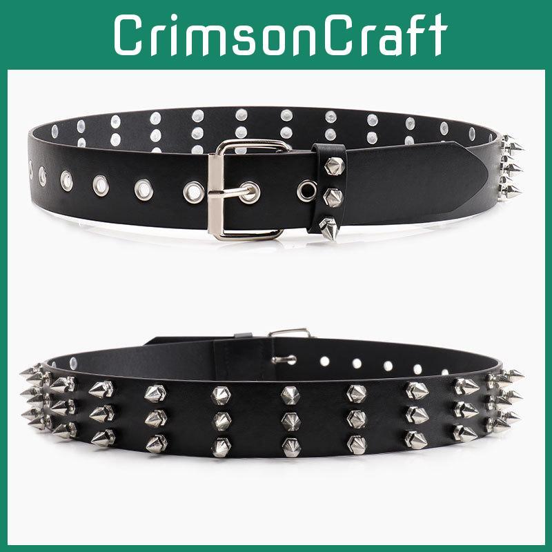 Color Fashion Solid Rivet Design Women Casual Belt For Street Wearing Style