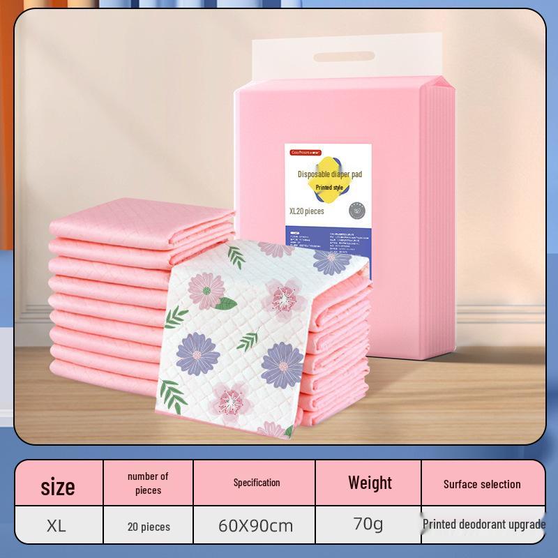 Thick Disposable Pet Urine Pads for Cats and Large Dogs - Deodorizing and Absorbent.