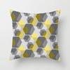 Yellow Flower Pillowcase Office Living Room Home Pillowcase Car Ornaments
