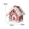 Christmas LED Light Up Candy House Snow House Small Pendant Ornament Decoration