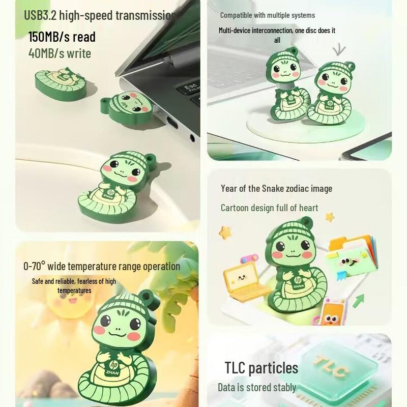 HP High-Speed USB Flash Drive