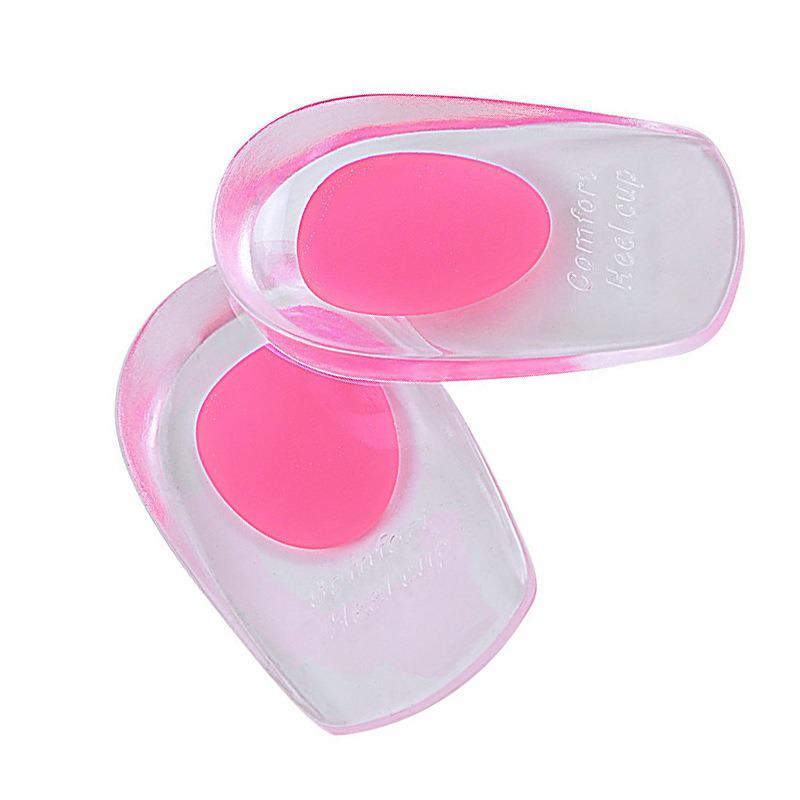 Medical Silicone Heel Pad - Relieves Plantar Pain, Inflammation, Achilles Tendon Issues & Provides Height Boost