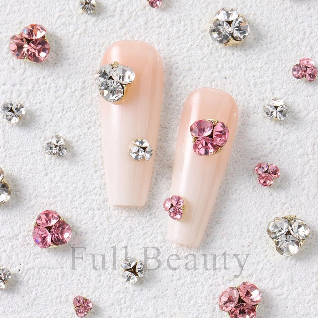 New Diamond Ball Nail Art Jewelry Mixed Shiny Pile Diamond Nail Jewelry