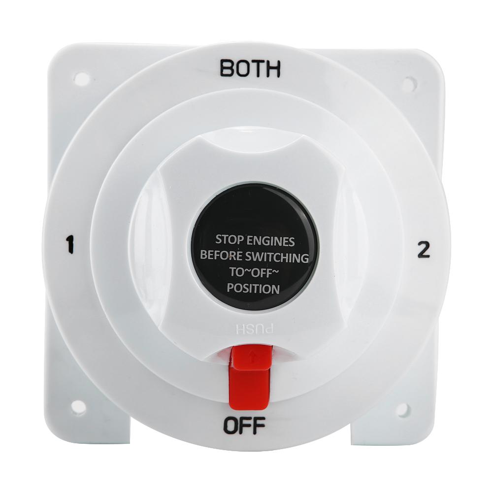 

12 36V BOTH Off Dual Battery Isolator Selector Switch for Boat RV Caravan Yacht