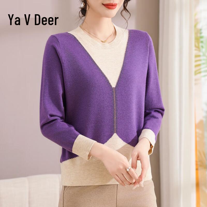 

Женский теплый свитер Yalu, имитирующий двойку XL