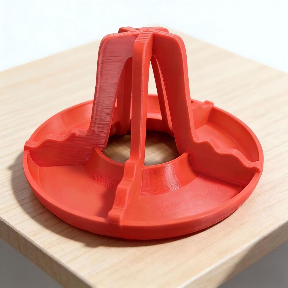 Hollow Single Cup Drying Rack 3D Printed Bottle Cleaning Tools Simple Cup Storage Holder  Home Use красный