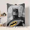 1pz Coperta con Simbolo di Batman Leggera in Flanella per Divano, Letto, Viaggio, Soggiorno, Ufficio, Divano, Sedia e Letto