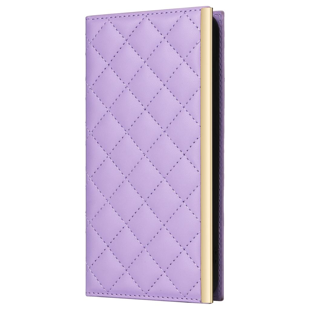 For Samsung Galaxy S23 Leather Case Suction Cup Wallet Flip Phone Cover with Shoulder Strap