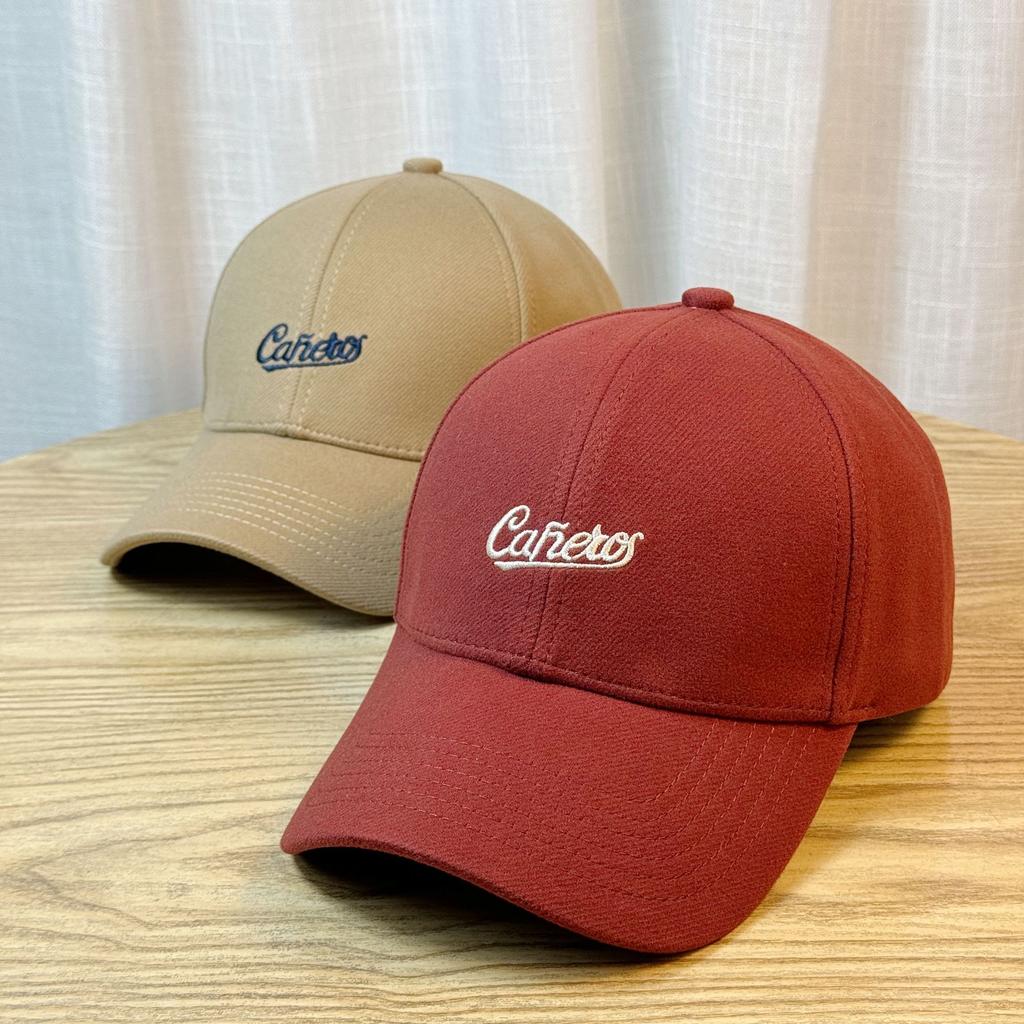 Letter Embroidered Baseball Hat for Women Autumn and Winter Fashion Hard Top Casual Versatile Trendy High Quality Peaked Cap