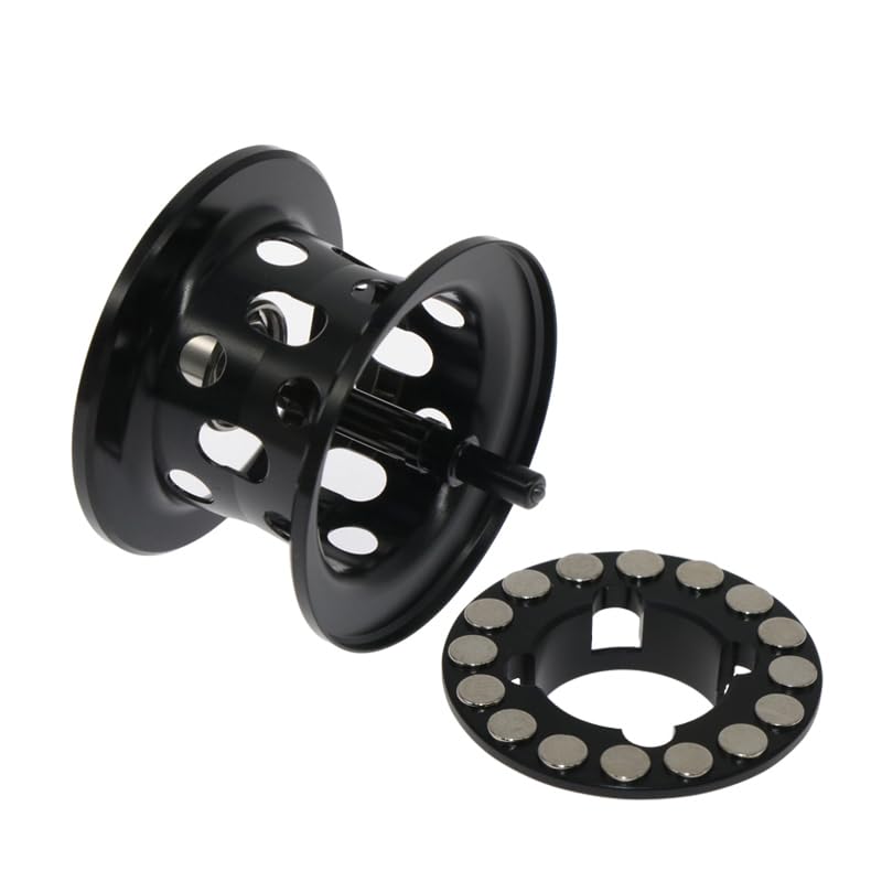 Shimano Bass Tile Spool Metanium MGL Compatible Baitcasting Finesse Centrifugal Magnetic Microcast Spool [Seiran Lures] 20/22/23 Spool, Ported, Type,