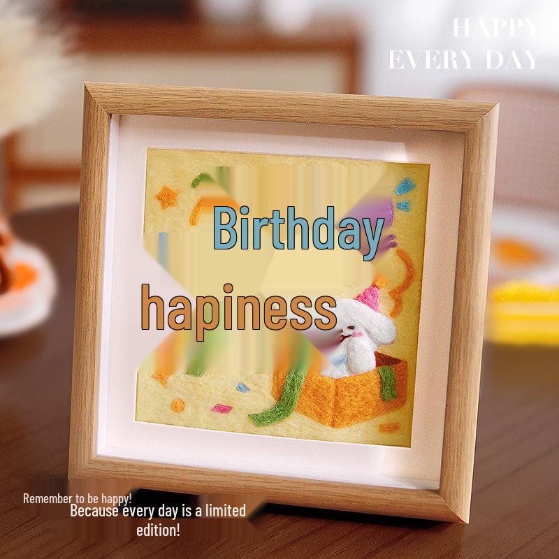 

Вовняний фетр DIY Kit: Рукодільні прикраси та підвіски для творчих подарунків