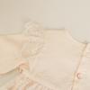 Korean Style Newborn Lace Romper - Baby Long Sleeve Bodysuit for Spring/Autumn